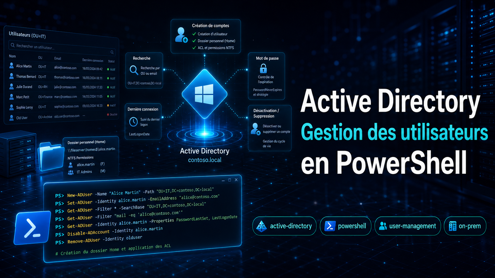 Active Directory PowerShell