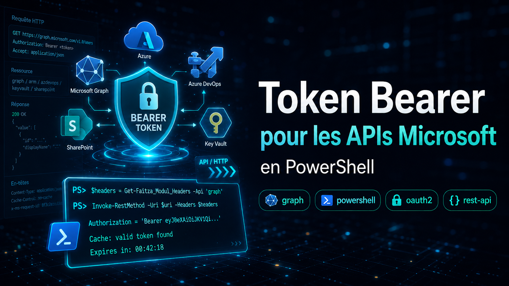 Token Bearer pour les APIs Microsoft